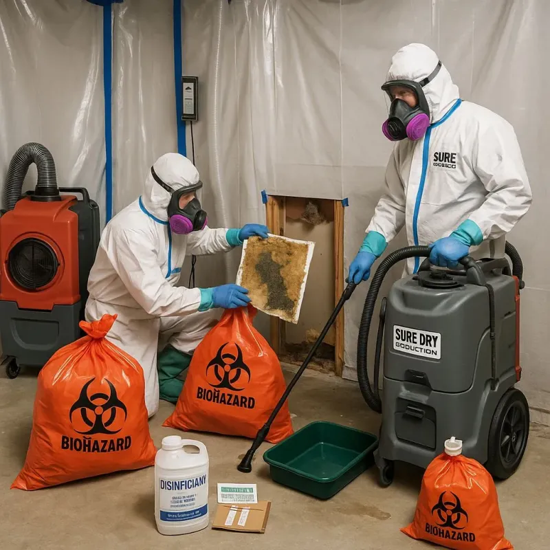 Contaminated Water Handling Protocols process in American Fork, UT