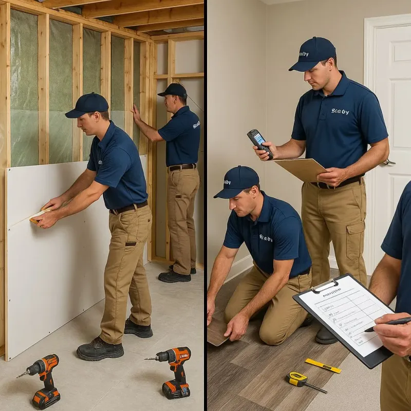Repairs and Reconstruction process in American Fork, UT